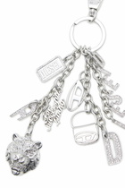 Diesel Multi-charm chain keyring - Bijoux and Gadgets - Unisex - Silver