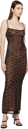 Miaou Black Thais Maxi Dress