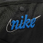 Nike Men's Heritage Retro Duffel Bag in Black/Hyper Royal