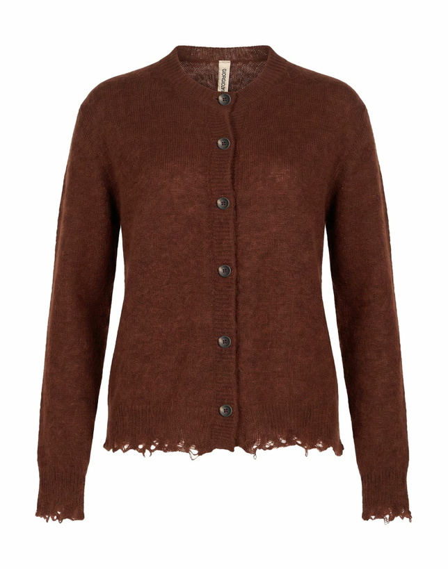 Photo: Giorgio Brato Womens Cardigan in Brown