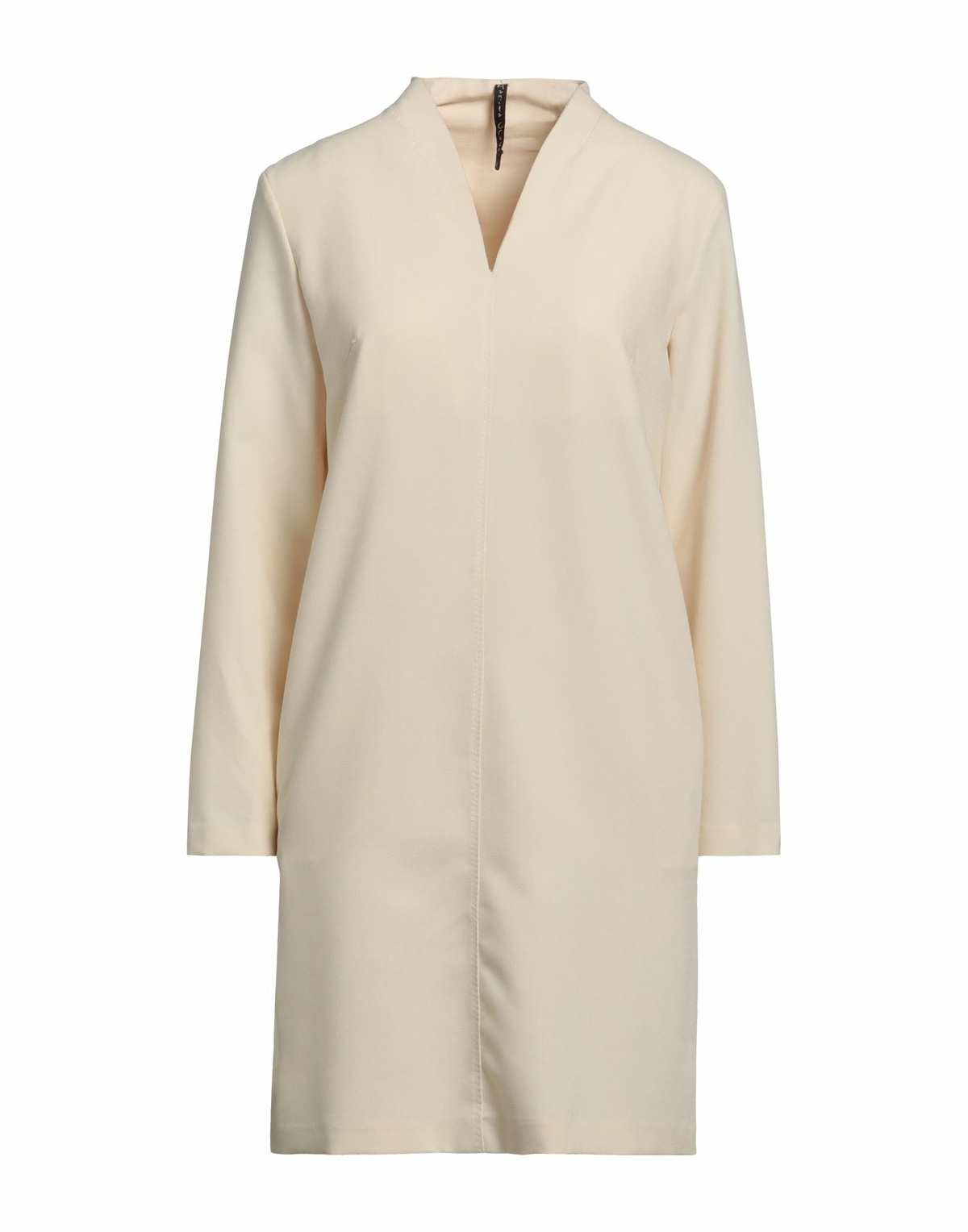 Manila Grace Womens Mini dress in Beige