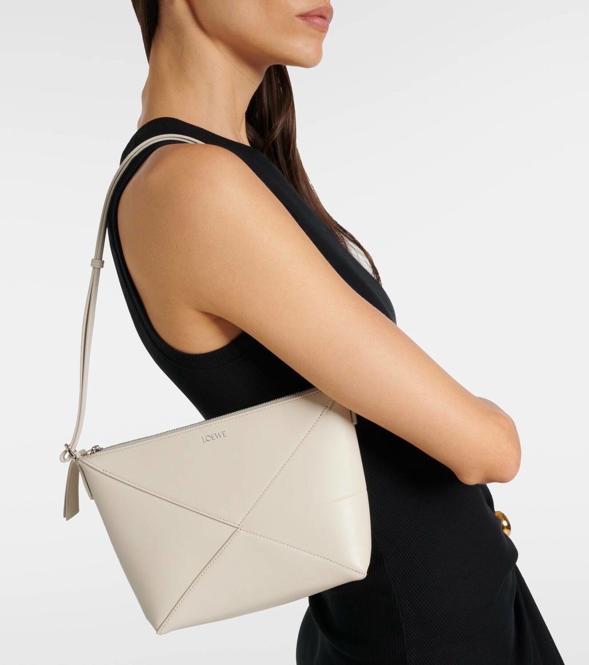 Loewe Puzzle Fold leather shoulder bag Loewe