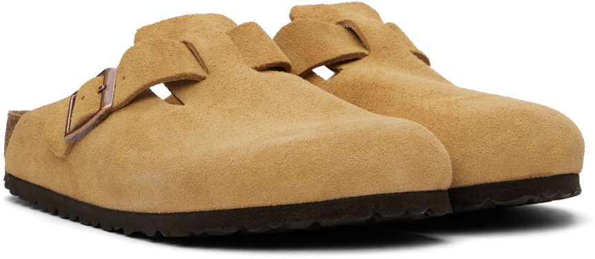 Birkenstock Tan Regular Boston Loafers Birkenstock display picture 3
