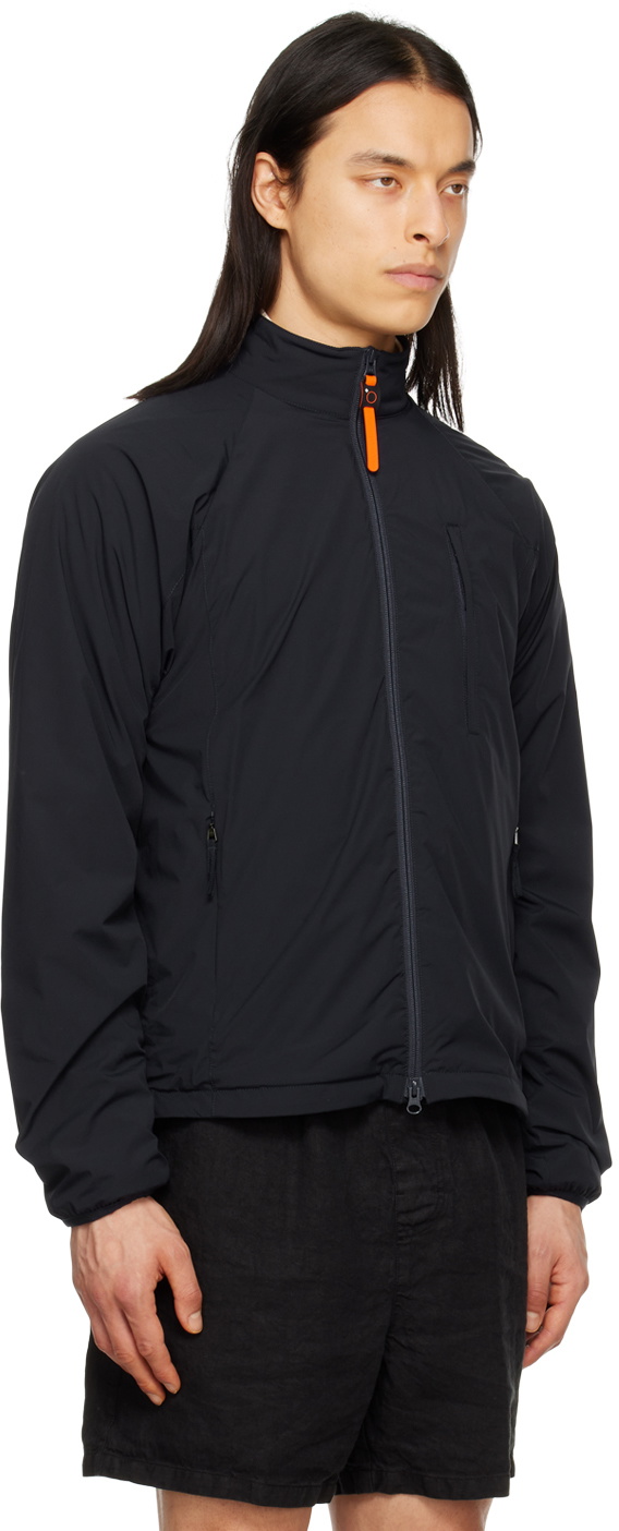 ASPESI Navy Zip-Up Jacket