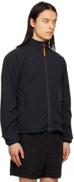 ASPESI Navy Zip-Up Jacket
