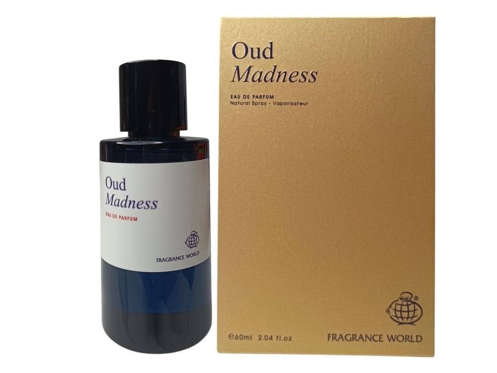Fragrance World Oud Madness EDP Spray 2.0 oz Fragrances 6290360378015