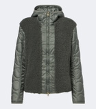 Bogner Bibi teddy-trimmed quilted ski jacket