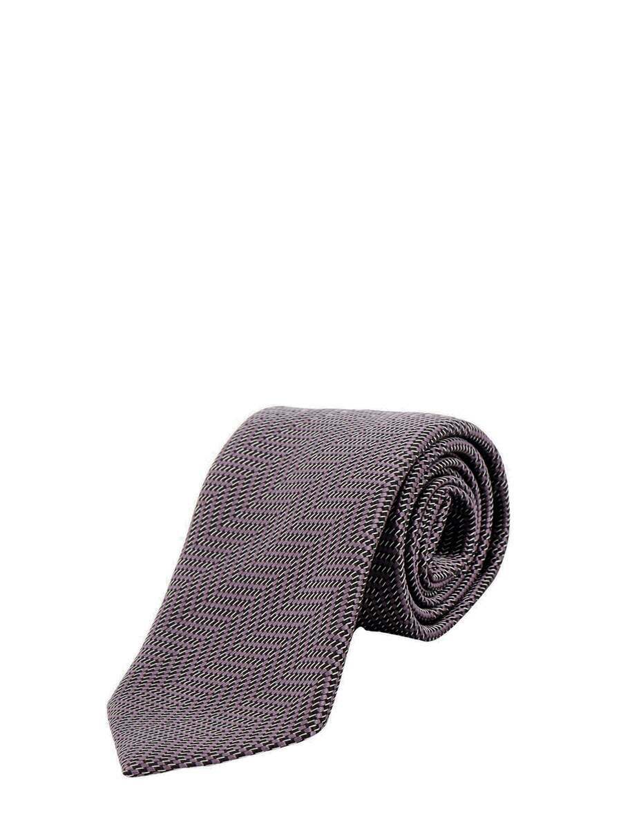 TOM FORD - Man - Silver - Tie main image 1