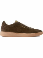 Paul Smith - Vantage Leather-Trimmed Suede Sneakers - Brown