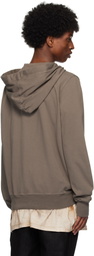 Rick Owens DRKSHDW Gray Porterville Jason's Hoodie