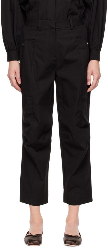 Photo: CO Black Patch Pocket Trousers