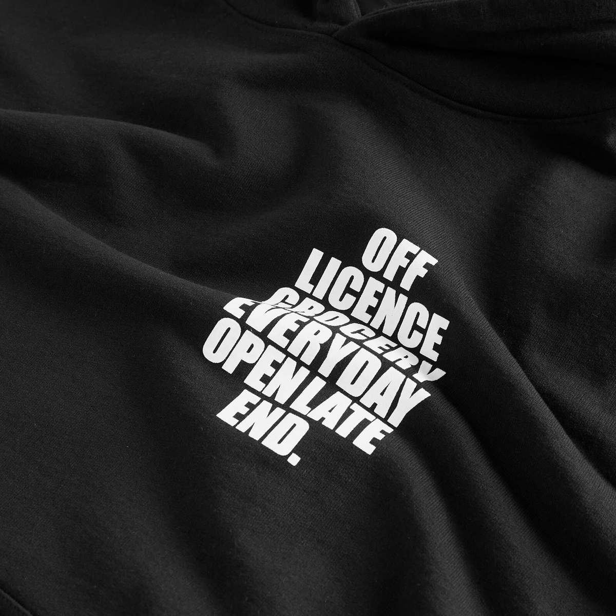 END. Open 'til Late Hoodie in Black