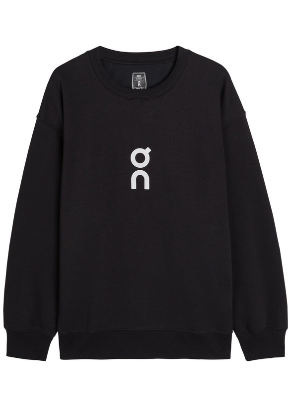 Photo: ON Club Logo Cotton-blend Sweatshirt Black