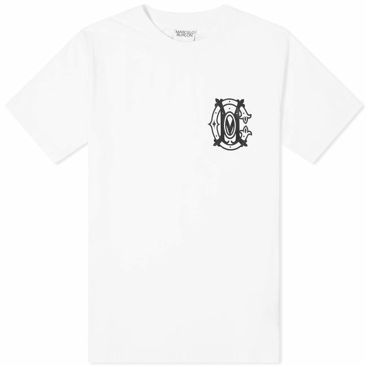 Photo: Marcelo Burlon Regular Monogram Tee