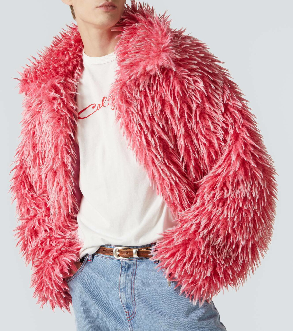 The Custom ERL Faux-Fur Jacket That Turned Sombr Into a Rockstar at the MTV VMAs — image 3