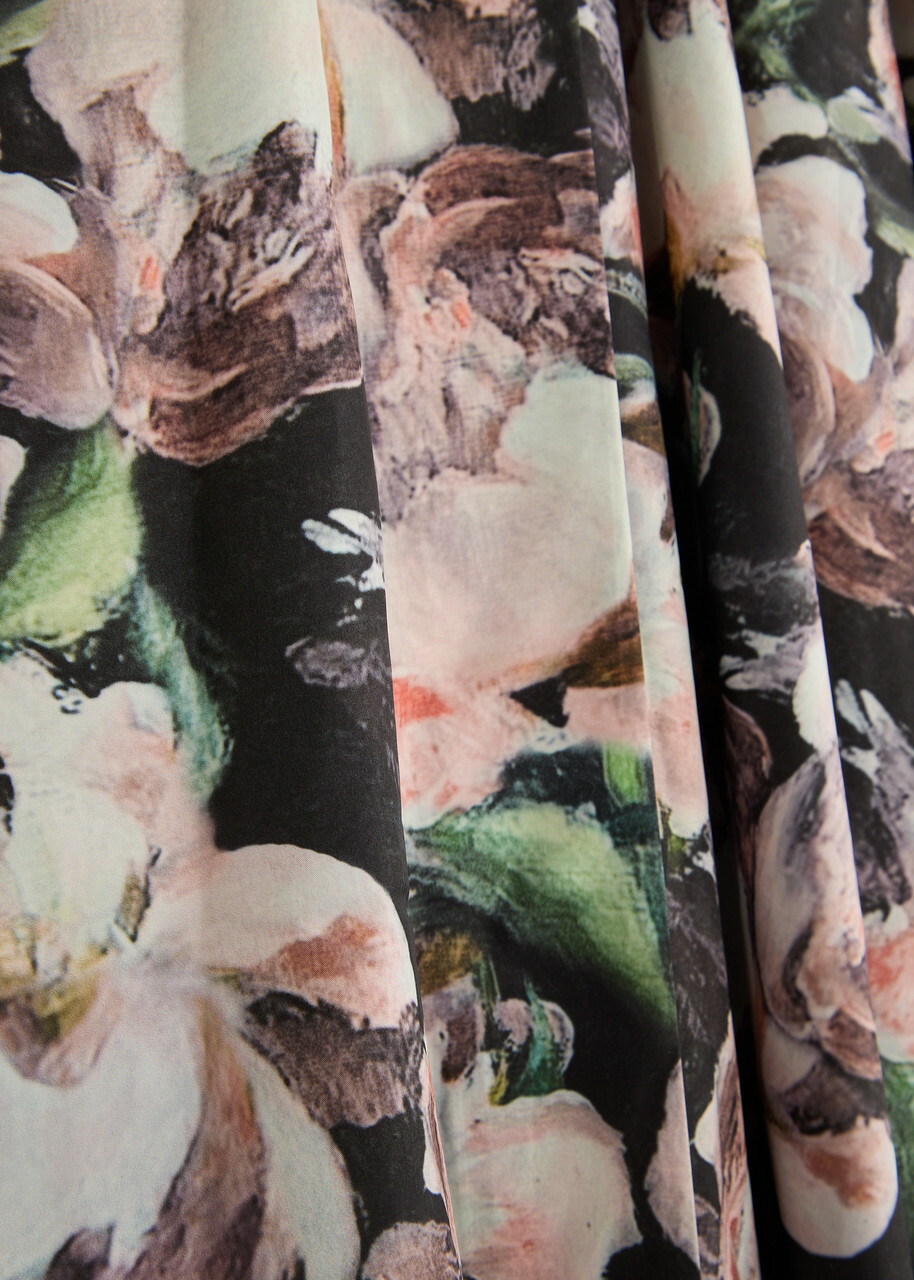 Norma Kamali Floral-print Shell Maxi Dress Pink
