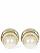 MARINE SERRE - Imitation Pearl Moon Earrings