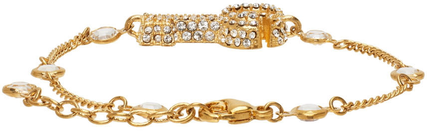 Gucci Gold Double G Key Bracelet Gucci