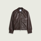 Edwin Men's Dogma Jacket in Brown Burgundy