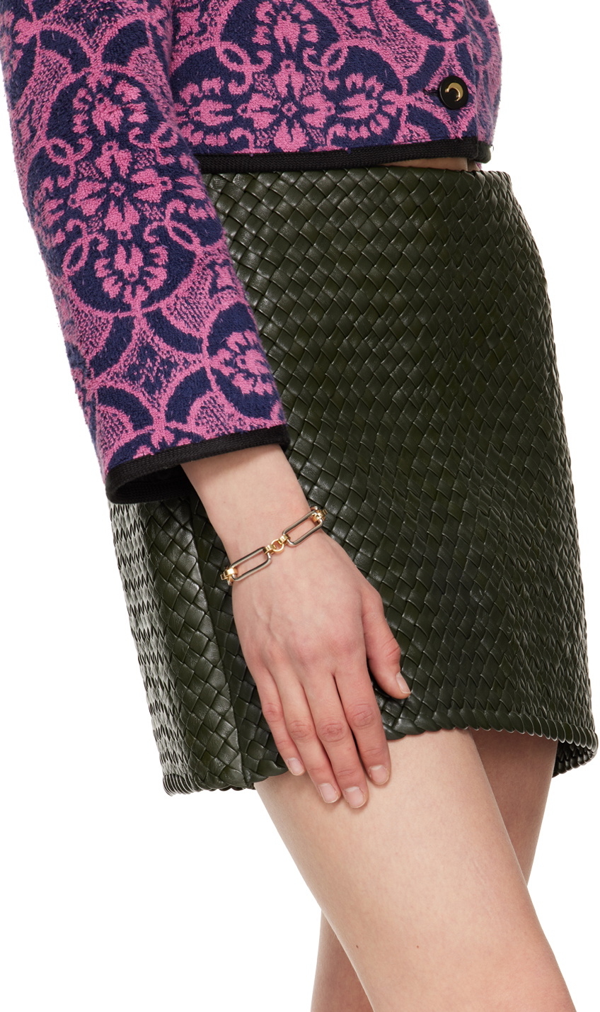 Laura Lombardi Silver & Gold Stanza Bracelet