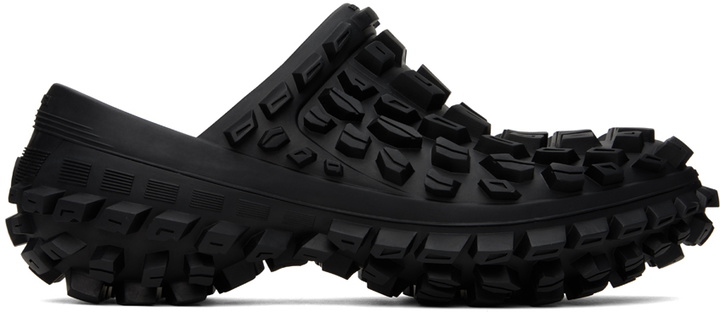 Photo: Balenciaga Black Bouncer Clogs