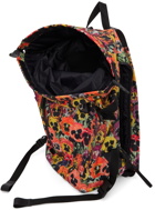 Loewe Multicolor Pansies Roll Top Backpack