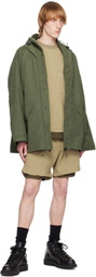 meanswhile Tan Easy Shorts