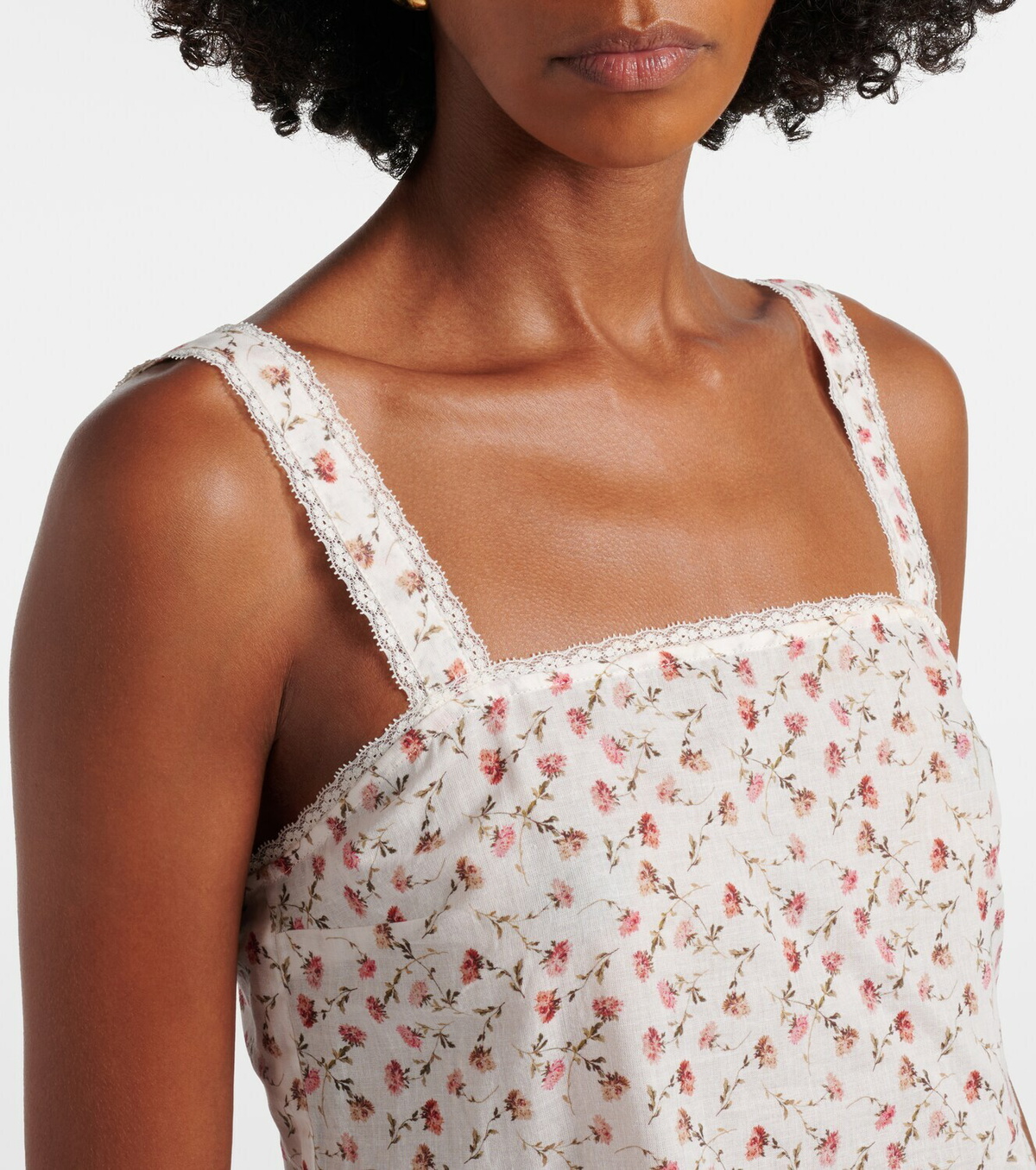Posse Charlotte floral cotton top