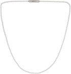 MAPLE - Silver Necklace - Silver
