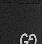 Gucci - Dorian Full-Grain Leather Cardholder - Men - Black