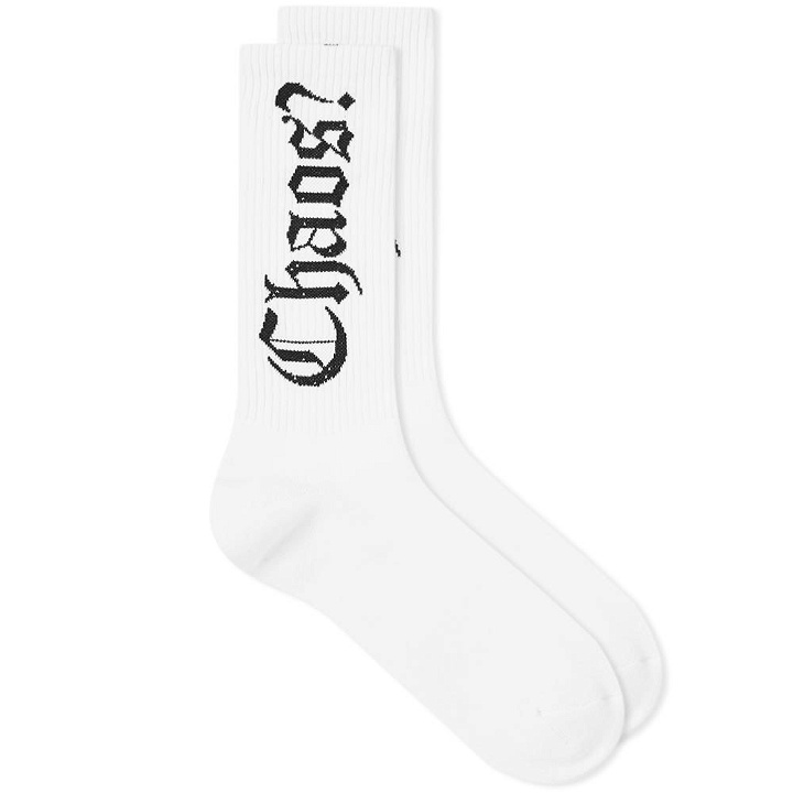 Photo: Palm Angels Chaos Sock White
