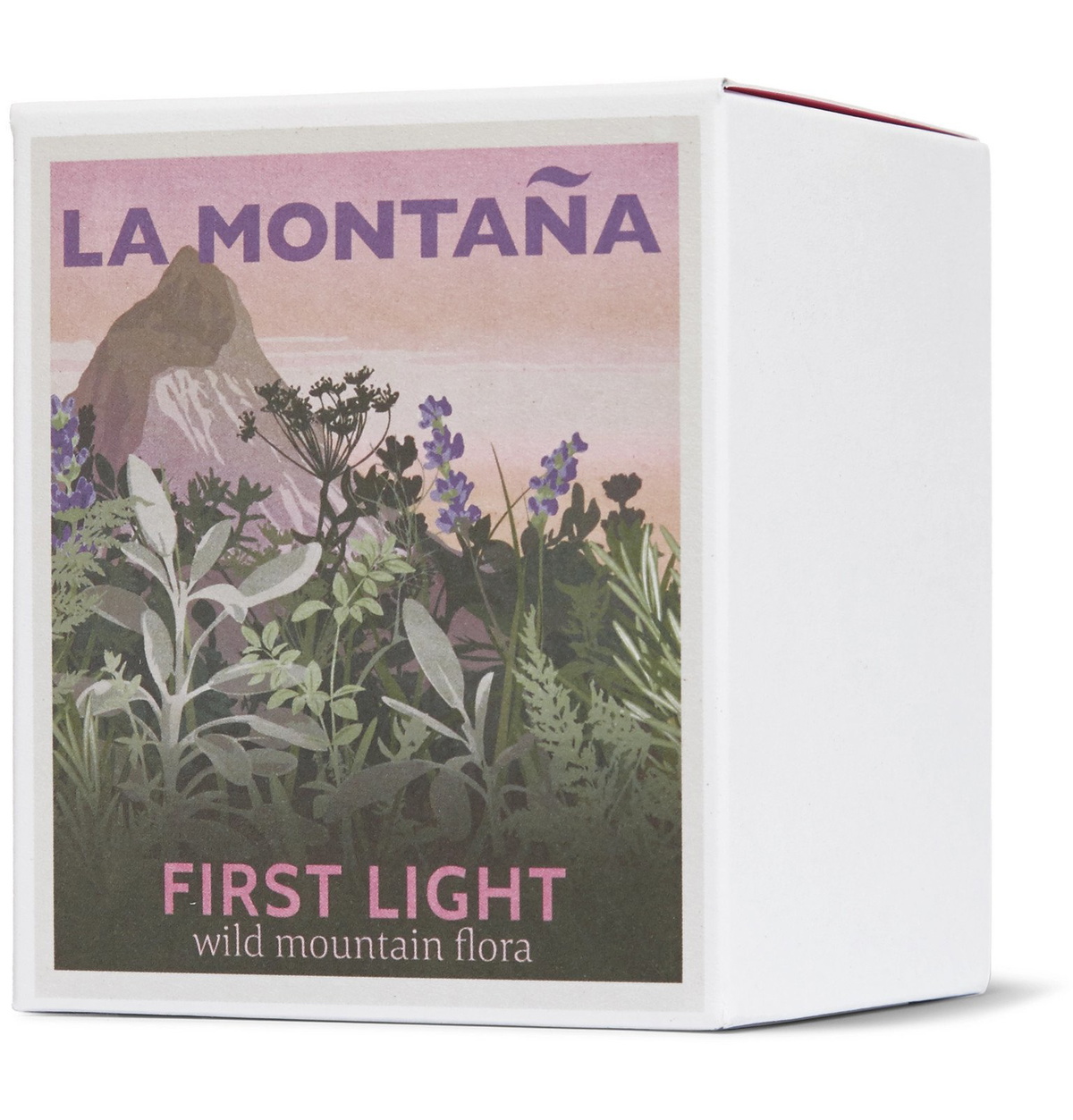 La Montaña - First Light Candle, 220g - Colorless