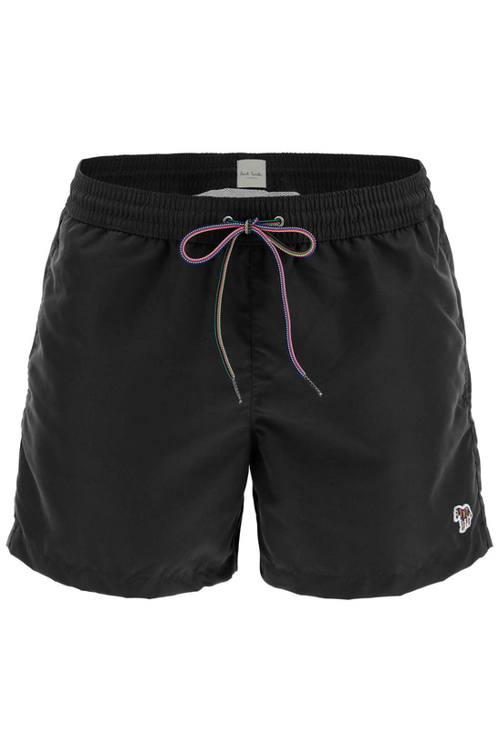 Photo: Paul Smith Swimtrunks With Logo Patch