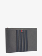 Thom Browne Clutch Bag Grey   Mens