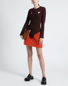 Marco Rambaldi Womens Sweater Chocolate in Brown