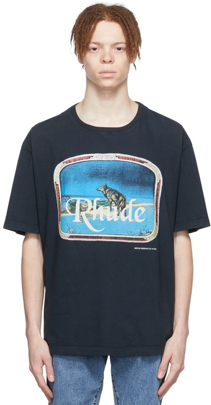 Photo: Rhude Black Cotton T-Shirt