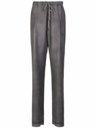 MAISON MARGIELA Wool & Mohair Wide Pants