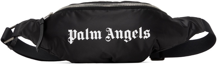 Photo: Palm Angels Black Zip Belt Bag
