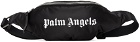 Palm Angels Black Zip Belt Bag