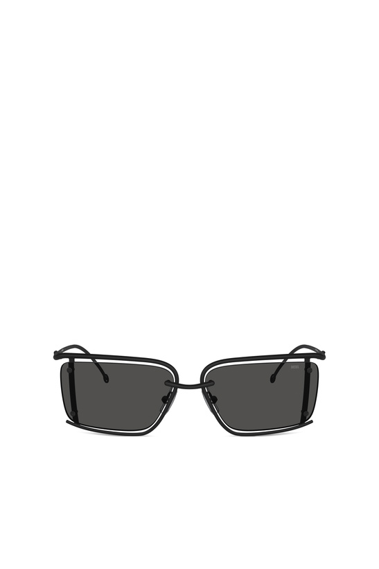 Photo: Diesel Rectangle sunglasses - Sunglasses - Unisex - Black