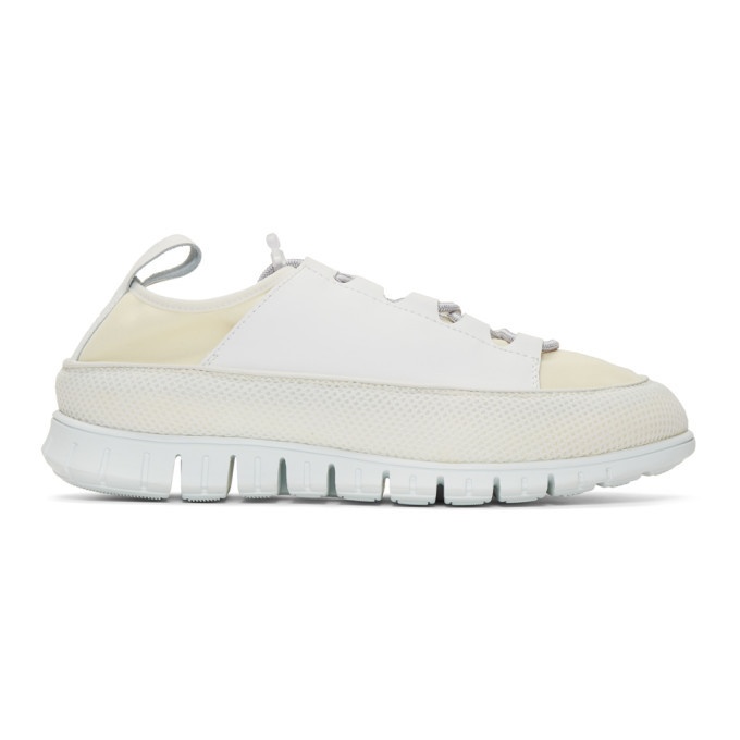 Photo: Sunnei White and Off-White Water Sneakers