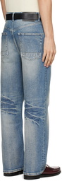 Fax Copy Express Blue 'The Easy' Jeans