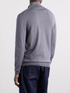 Slowear - Zanone Flexwool Half-Zip Sweater - Gray
