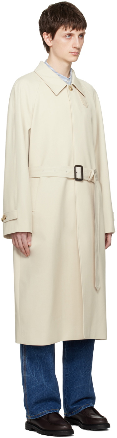 Dunst Beige Raglan Trench Coat