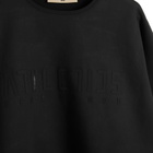 Adidas x FOG adidas x Fear Of God Athletics Suede Fleece Crewneck in Black