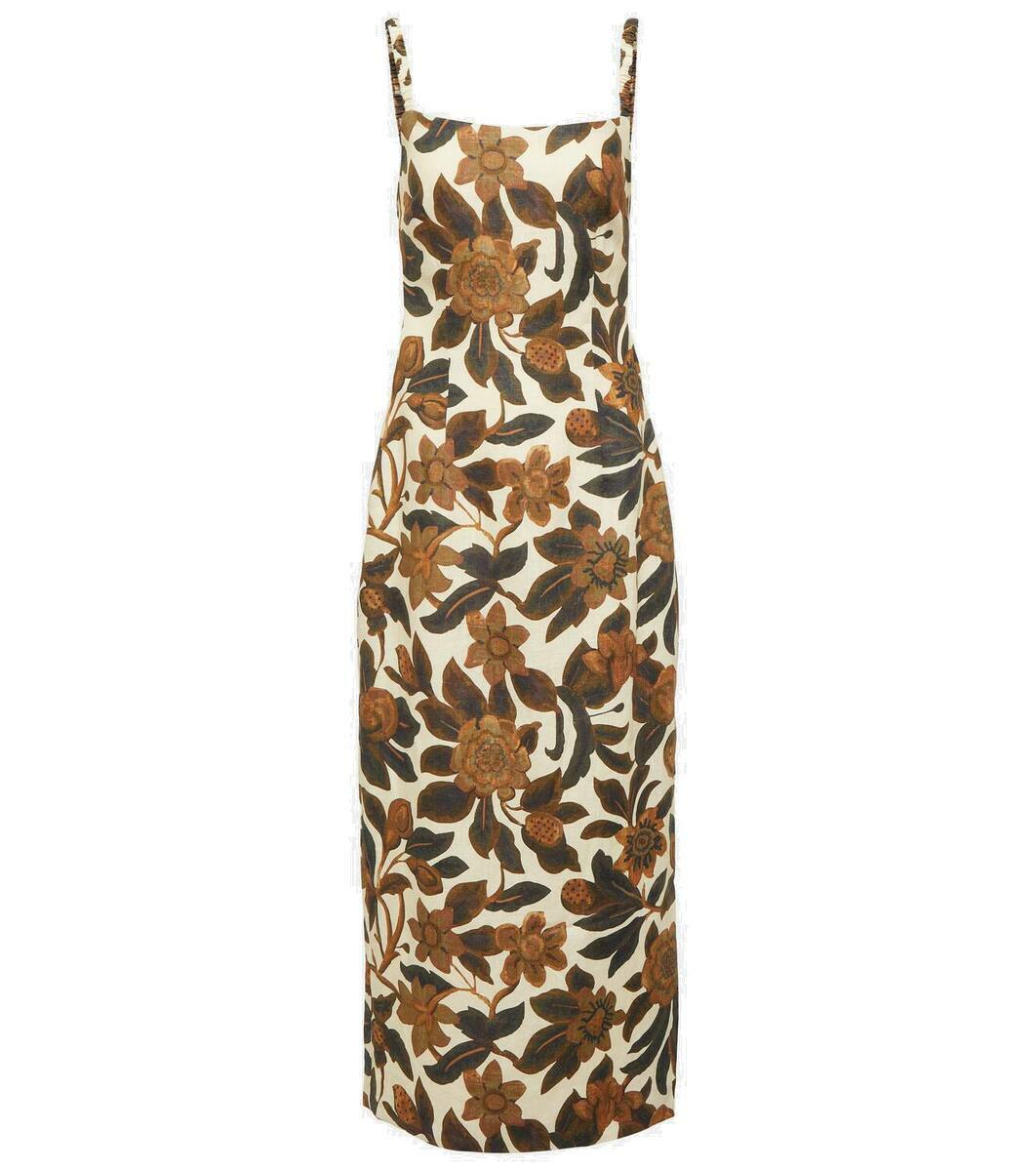 sir primrose ruched midi dress SIR