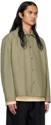 Jil Sander Khaki Printed Jacket