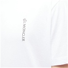 Moncler Men's Small Logo T-Shirt in White