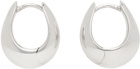 Tom Wood Silver Small Ice Hoop Earrings