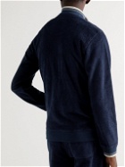 Orlebar Brown - Egerton Slim-Fit Cotton-Terry Zip-Up Sweatshirt - Blue